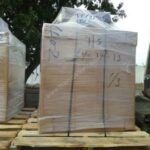 Фото упакованного крупногабаритного товара на поддоне